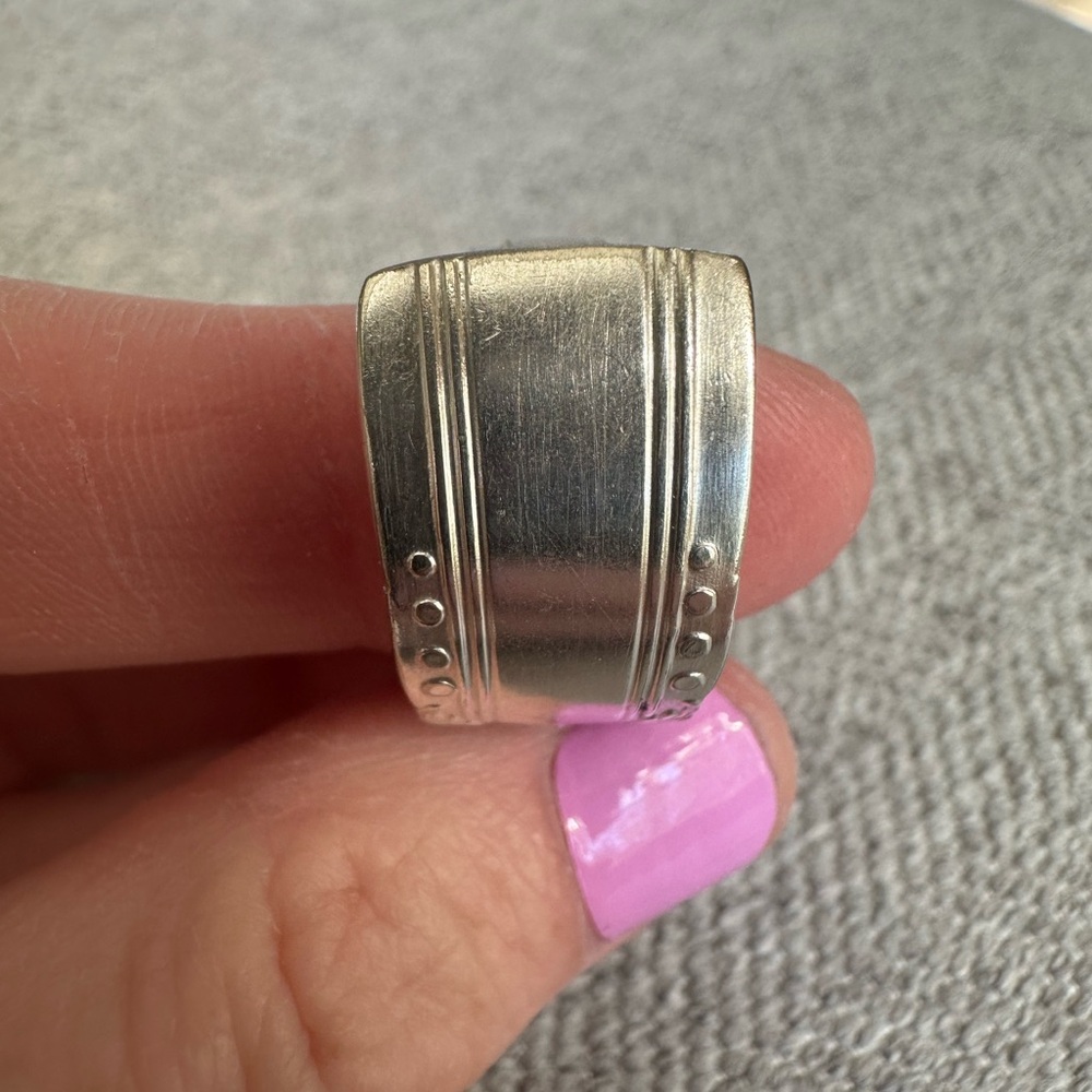 Handmade Spoon Ring - Picture 8 of 13